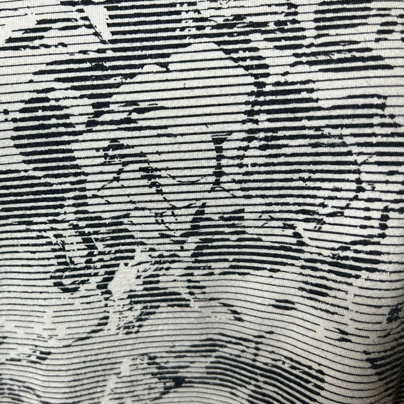 3/$27 Activezone Sweatshirt with Cowl Neck, Floral in Gray, 1X - Picture 3 of 6